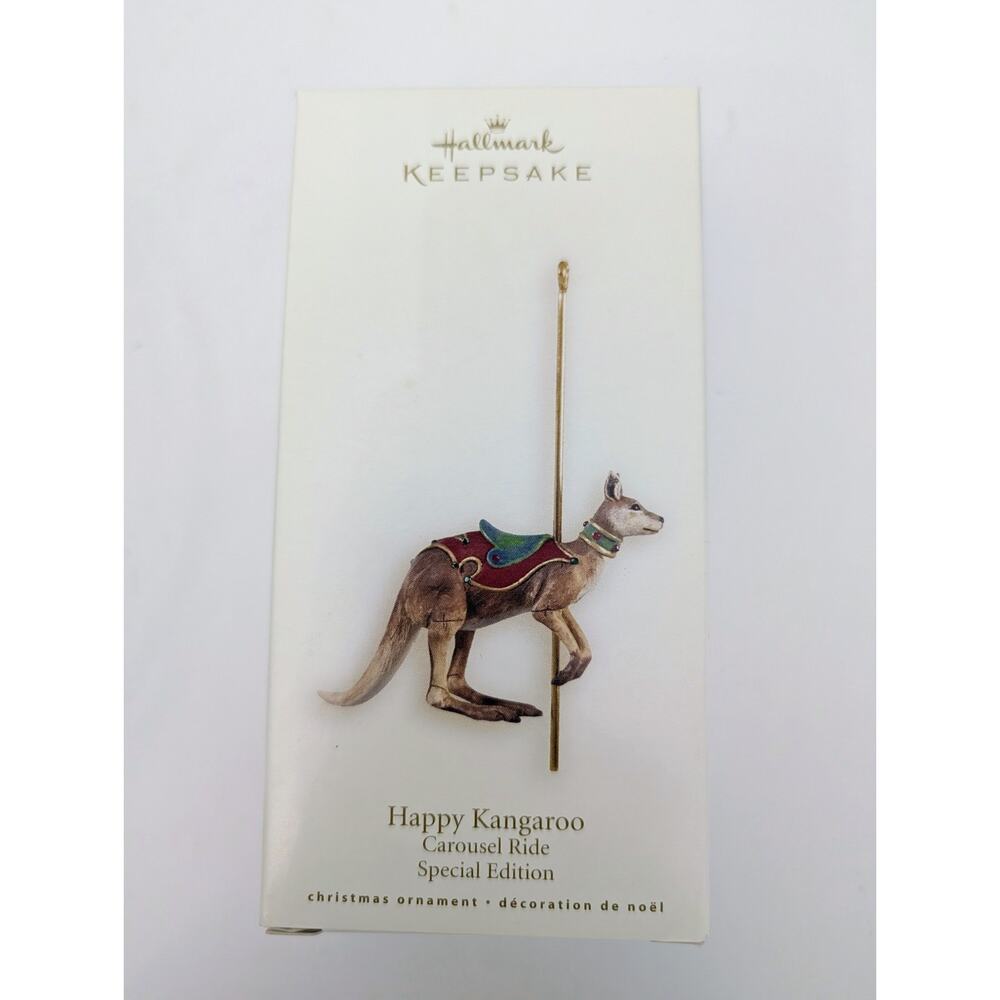 HALLMARK KEEPSAKE HAPPY KANGAROO CAROUSEL RIDE SPECIAL EDITION 2008 - NEW